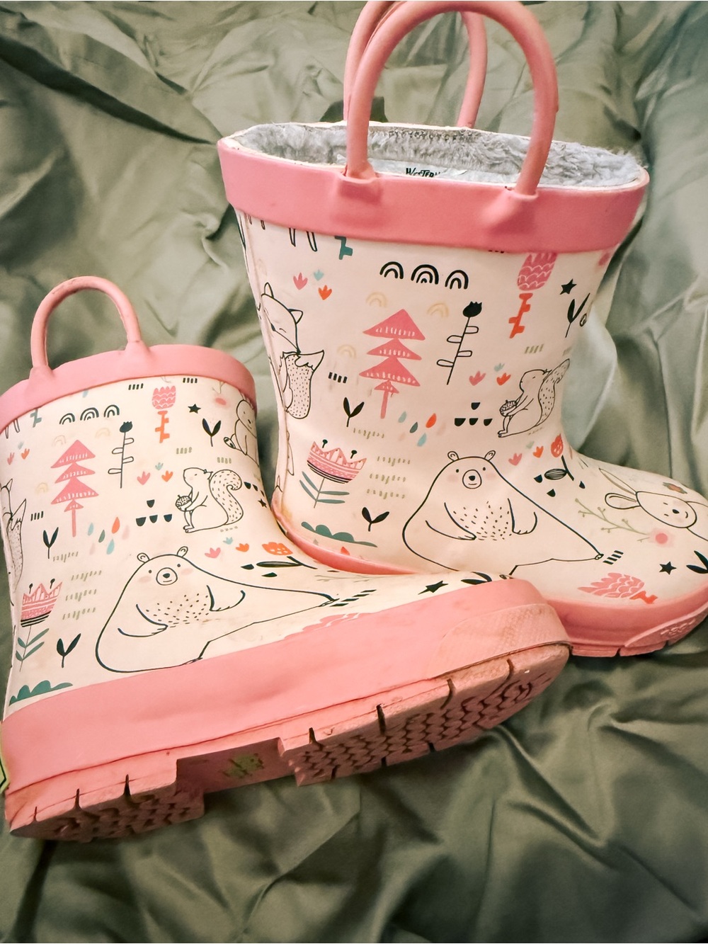 Western chief Kids' Animal Print Rain Boots